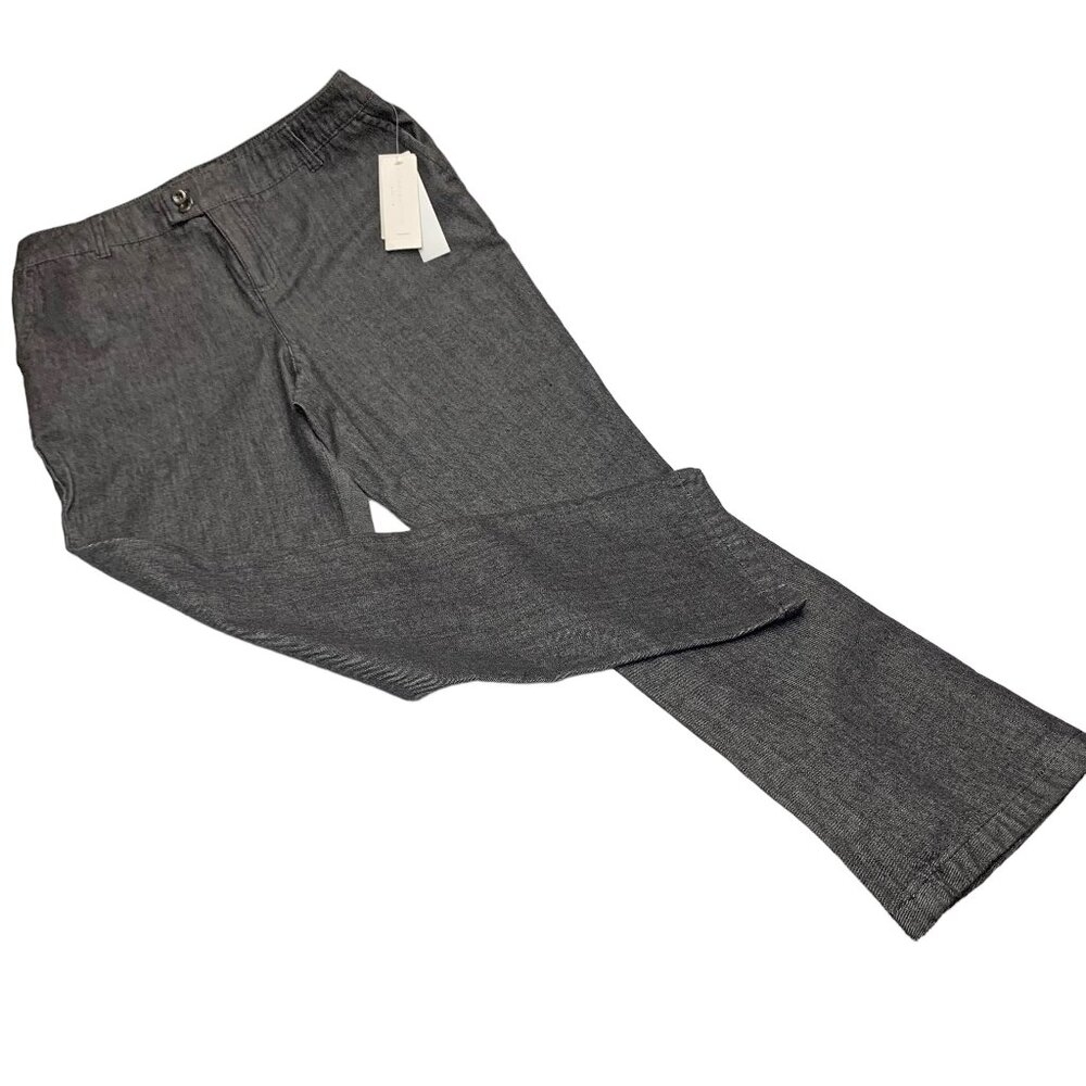 Charter Club Milano Black Allison Fit Bootcut Denim‎ Trousers